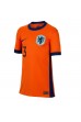 Nederland Matthijs de Ligt #3 Fotballdrakt Hjemme Klær Dame EM 2024 Korte ermer